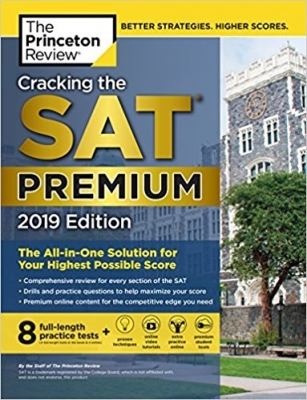کتاب زبان کرکینگ ست Cracking the SAT Premium Edition 2019