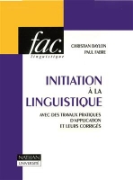 کتاب زبان فرانسوی Initiation a la linguistique
