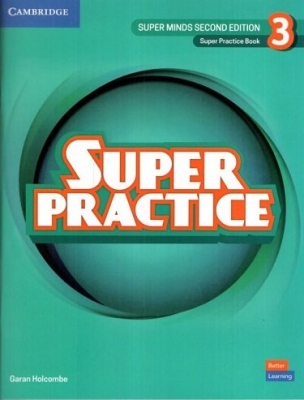 کتاب سوپر پرکتیس سه ویرایش دوم Super Minds Level 3 Super Practice Book