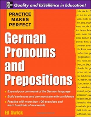 کتاب زبان آلمانی Practice Makes Perfect: German Pronouns and Prepositions