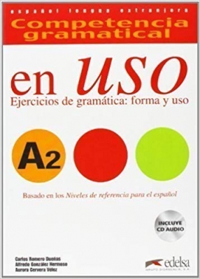کتاب زبان Competencia gramatical en USO A2+CD