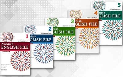 مجموعه پک 5 جلدی امریکن انگلیش فایل ویرایش دوم American English File (کتاب دانش آموز و کتاب کار و فایل صوتی) با تخفیف 50 درصد