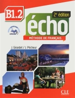 کتاب زبان فرانسوی Echo - Niveau B1.2 +Cahier - 2eme edition