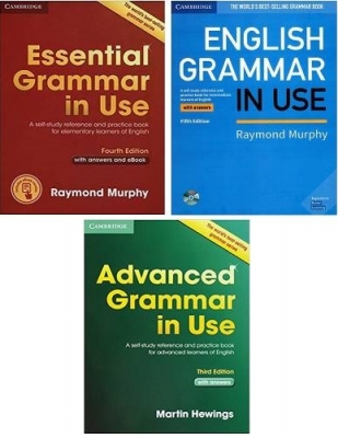 مجموعه 3 جلدی کتاب گرامر این یوز Grammar in Use British با 50 درصد تخفیف