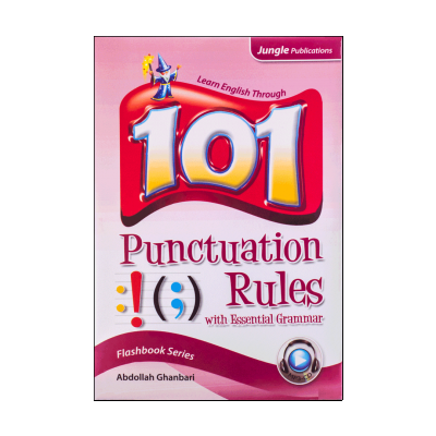 کتاب 101Punctuation Rules with Essential Grammar 
