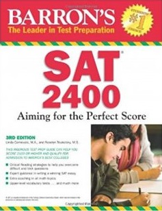 کتاب آزمون اس ای تی Barrons SAT 2400 Aiming for the Perfect Score