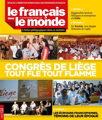کتاب زبان فرانسوی Le Francais dans le monde - N407 - Septembre - Octobre 2016
