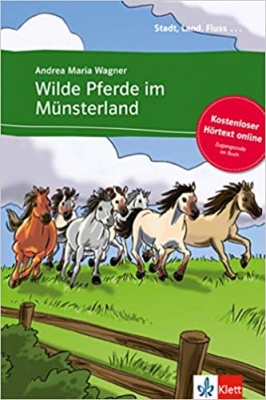 کتاب زبان آلمانی Wilde Pferde im Munsterland