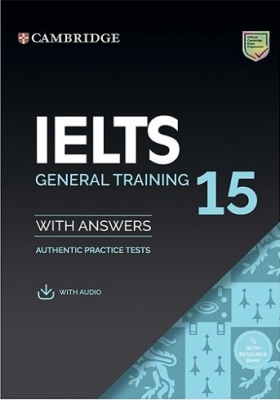 کتاب آزمون آیلتس کمبریج جنرال Cambridge English IELTS 15 General + CD با تخفیف 50 درصد