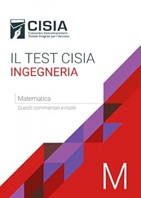 کتاب Il test Cisia ingegneria Matematica Quesiti commentati e risolti